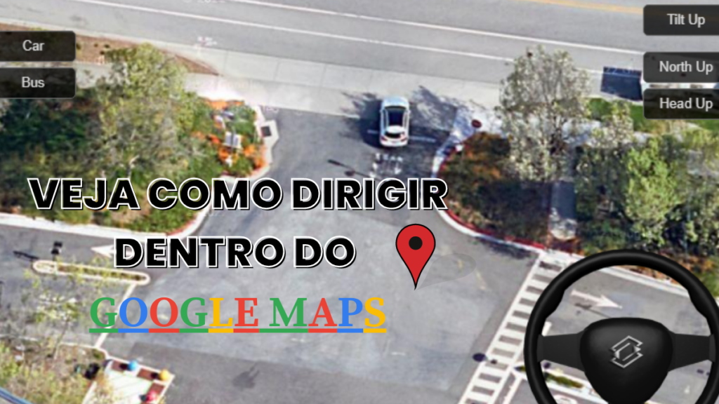 Que tal dirigir no Google Maps? Com o Driving Simulator 3D, isso