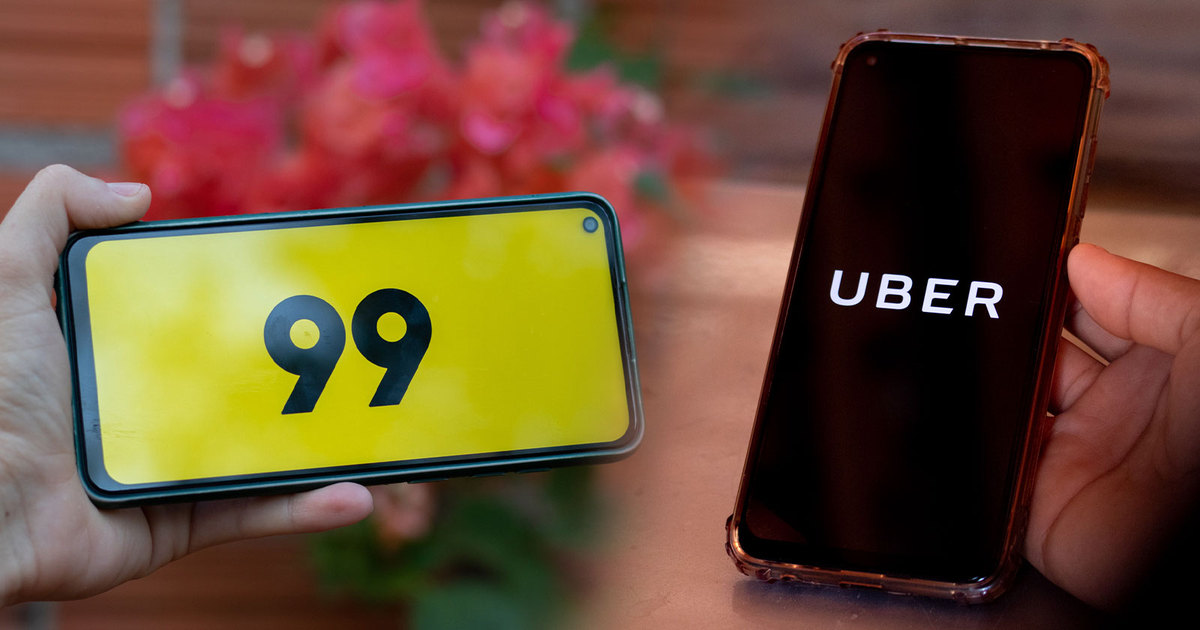 Uber e 99 - foto: TV Foco